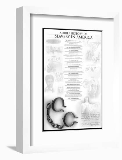 History of Slavery in America-null-Framed Art Print