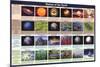 History of the Earth Educational Astronomy Science Chart Poster-null-Mounted Poster