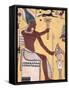 History with Painting Artwork in Luxor, Egypt-Bill Bachmann-Framed Stretched Canvas