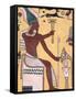 History with Painting Artwork in Luxor, Egypt-Bill Bachmann-Framed Stretched Canvas