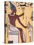 History with Painting Artwork in Luxor, Egypt-Bill Bachmann-Stretched Canvas