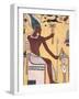 History with Painting Artwork in Luxor, Egypt-Bill Bachmann-Framed Photographic Print