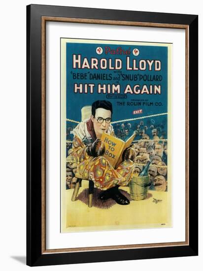 Hit Him Again-null-Framed Art Print