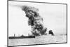 Hit on Naval Convoy, 1943-null-Mounted Photographic Print