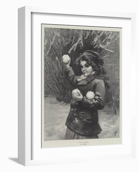 Hit or Miss-null-Framed Giclee Print