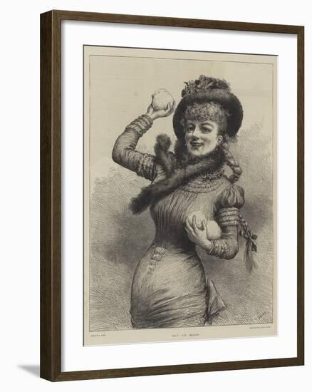 Hit or Miss?-null-Framed Giclee Print