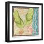 Hit the Beach IV-Paul Brent-Framed Art Print