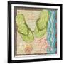 Hit the Beach IV-Paul Brent-Framed Art Print