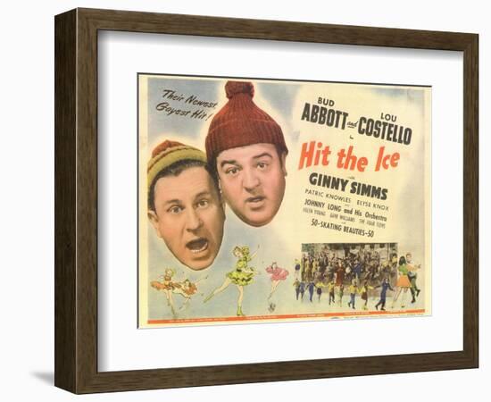 Hit the Ice, 1943-null-Framed Art Print