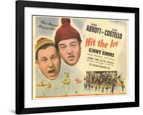 Hit the Ice, 1943-null-Framed Art Print