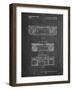 Hitachi Boom Box Patent-Cole Borders-Framed Art Print