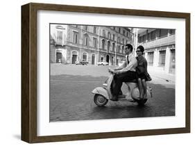 Hitch A Ride-null-Framed Giclee Print