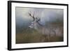 HitchHiker in the Snow Storm-Jai Johnson-Framed Giclee Print