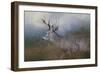 HitchHiker in the Snow Storm-Jai Johnson-Framed Giclee Print