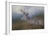 HitchHiker in the Snow Storm-Jai Johnson-Framed Giclee Print