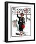 "Hitchhiking Boy," Country Gentleman Cover, May 23, 1925-Angus MacDonall-Framed Giclee Print