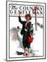 "Hitchhiking Boy," Country Gentleman Cover, May 23, 1925-Angus MacDonall-Mounted Giclee Print