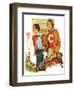 "Hitchhiking to State U.,"September 23, 1939-null-Framed Giclee Print