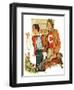 "Hitchhiking to State U.,"September 23, 1939-null-Framed Giclee Print