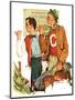"Hitchhiking to State U.,"September 23, 1939-null-Mounted Giclee Print
