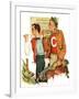 "Hitchhiking to State U.,"September 23, 1939-null-Framed Giclee Print