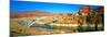 Hite Overlook and Cataract Canyon Bridge over Colorado River-null-Mounted Photographic Print