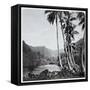 Hitiaa Lake, from "Tahiti," Published in London, 1882-Colonel Stuart-wortley-Framed Stretched Canvas