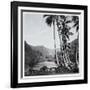 Hitiaa Lake, from "Tahiti," Published in London, 1882-Colonel Stuart-wortley-Framed Giclee Print