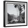 Hitiaa Lake, from "Tahiti," Published in London, 1882-Colonel Stuart-wortley-Framed Giclee Print