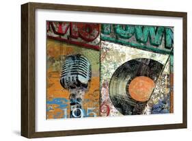 Hits Town 1959-Eric Yang-Framed Art Print