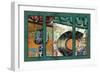 Hits Town 1959-Eric Yang-Framed Art Print