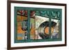 Hits Town 1959-Eric Yang-Framed Premium Giclee Print