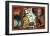 Hits Town 1970-Eric Yang-Framed Premium Giclee Print