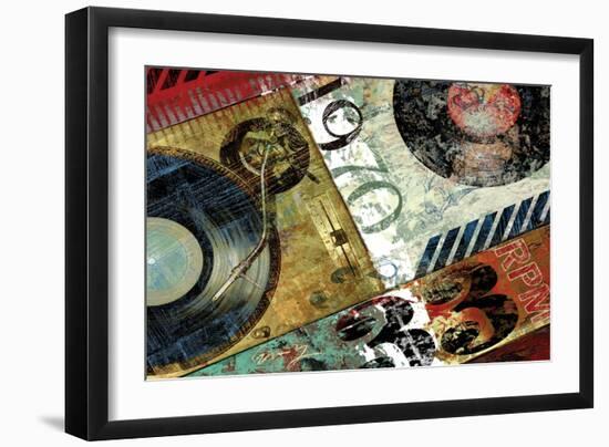 Hits Town 1970-Eric Yang-Framed Art Print