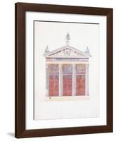 Hittdorff's View of the National Circus Portico-Jakob Ignaz Hittorff-Framed Art Print