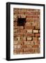 Hitting the Wall II-K.B. White-Framed Photographic Print