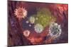 HIV Particles-Karsten Schneider-Mounted Photographic Print