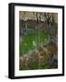 Hiver. Petit Breton arrangeaant son sabot, 1888 Winter. A young Breton adjusts his clogs.-Paul Gauguin-Framed Giclee Print