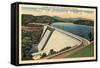 Hiwassee Dam, Western North Carolina-null-Framed Stretched Canvas