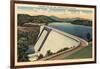 Hiwassee Dam, Western North Carolina-null-Framed Art Print