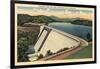 Hiwassee Dam, Western North Carolina-null-Framed Art Print