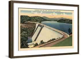 Hiwassee Dam, Western North Carolina-null-Framed Art Print