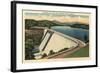 Hiwassee Dam, Western North Carolina-null-Framed Art Print