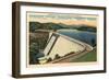 Hiwassee Dam, Western North Carolina-null-Framed Premium Giclee Print