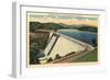 Hiwassee Dam, Western North Carolina-null-Framed Premium Giclee Print