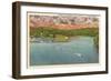 Hiwassee Lake, Murphy, North Carolina-null-Framed Art Print