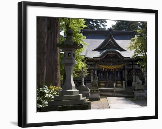 Hiyoshi Shinto Shrine in Echizen-Ono Town, Fukui Prefecture, Japan-null-Framed Photographic Print