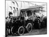 HJ Lawson and His Wife at the Start of the Emancipation Run, Brighton, East Sussex, 1896-null-Mounted Photographic Print