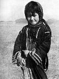 Bedouin Girl in the Syrian Desert, 1936-HJ Shepstone-Mounted Giclee Print