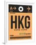 HKG Hog Kong Luggage Tag 2-NaxArt-Framed Art Print